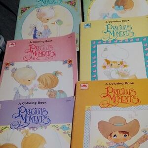Precious Moments Coloring Books Set